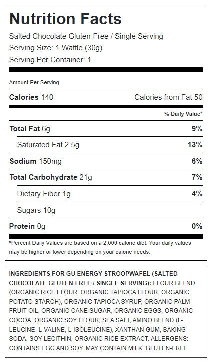 Gu - Gluten Free Stroopwafel - Wild Berry