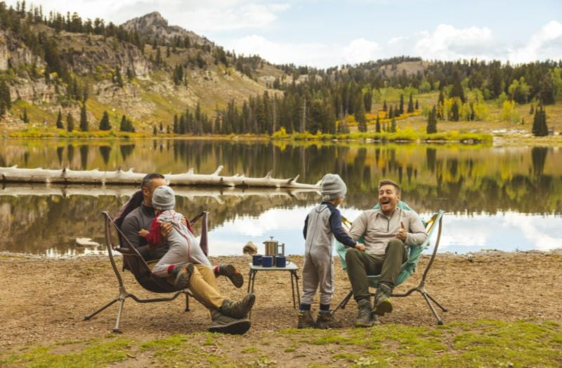 Nemo - Stargaze Reclining Camp Chair - Pelican Grey