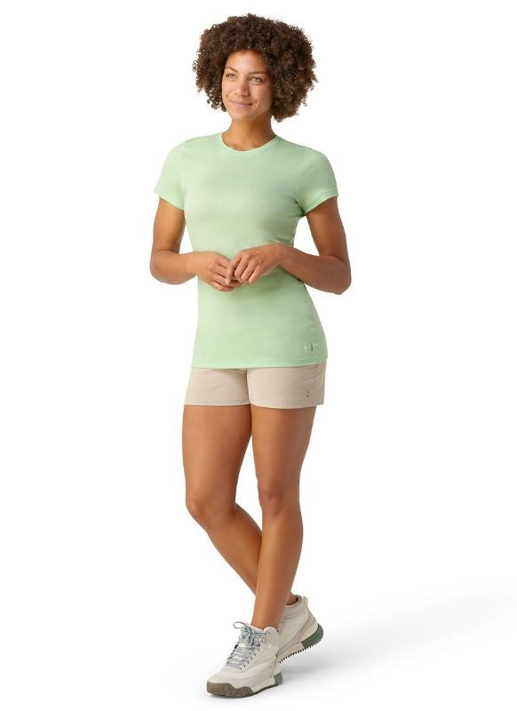 Smartwool - Merino Short Sleeve Tee - Women's - Light Gray Heather