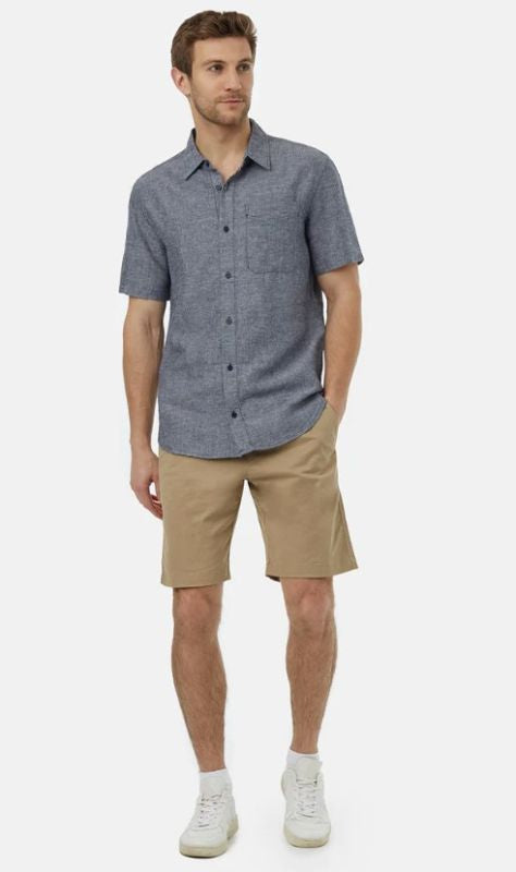 Tentree - Hemp Button Front Shortsleeve Shirt - Men's