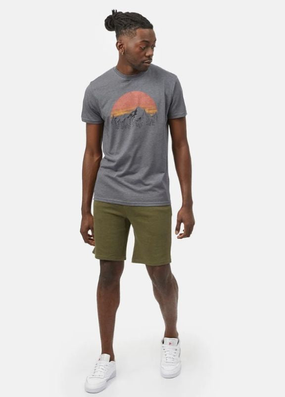 Tentree - Vintage Sunset T-Shirt - Men's - Gargoyle Grey Heather