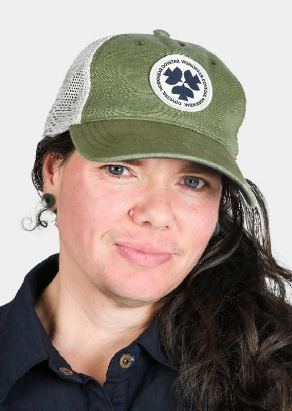 Dovetail - Trucker Hat - Women's - Light Olive