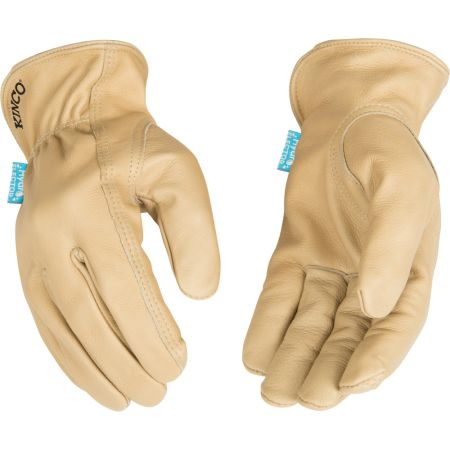 Kinco - HydroFlector Water Resistant Premium Thermal Lined Cowhide Driver - Unisex - Tan