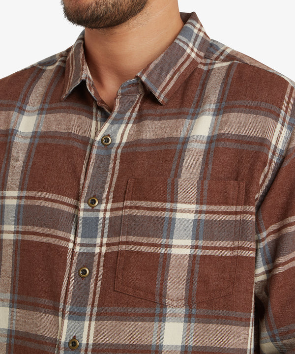 Sherpa - Batsa Eco Long Sleeve Shirt - Cappuccino