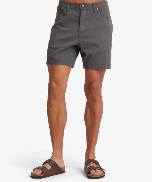 Sherpa - Dando 5 Pocket Short - Kharani Grey