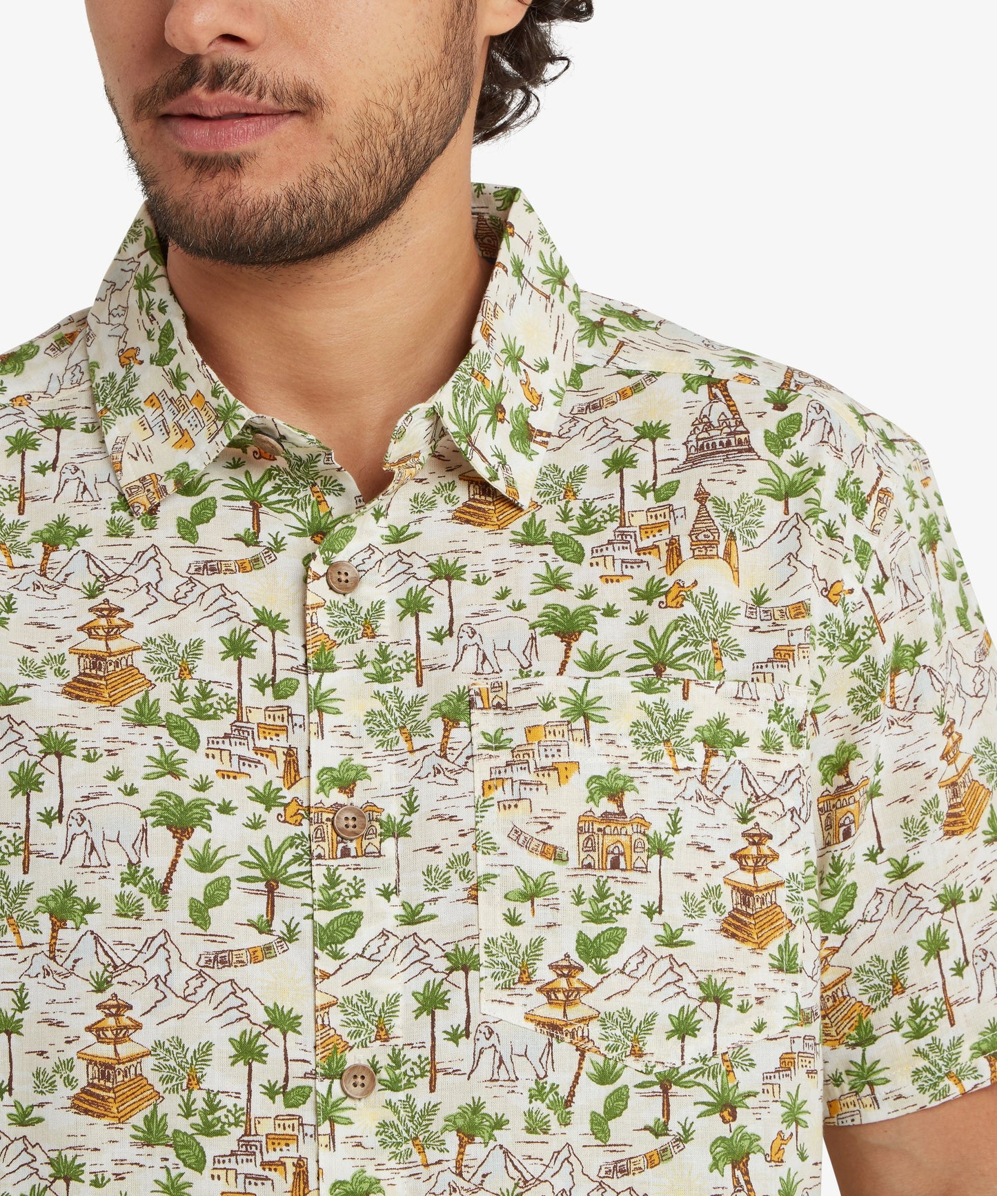 Sherpa - Ravi Short Sleeve Shirt - Multi