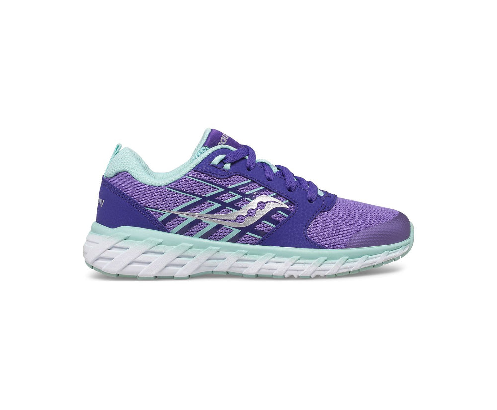 Saucony - Big Kids Wind 2.0 - Purple