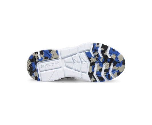 Saucony - Big Kids Flash Mid A/C - Black/Blue