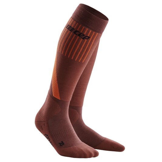 CEP - Ski Touring Socks Womens - Dark Orange