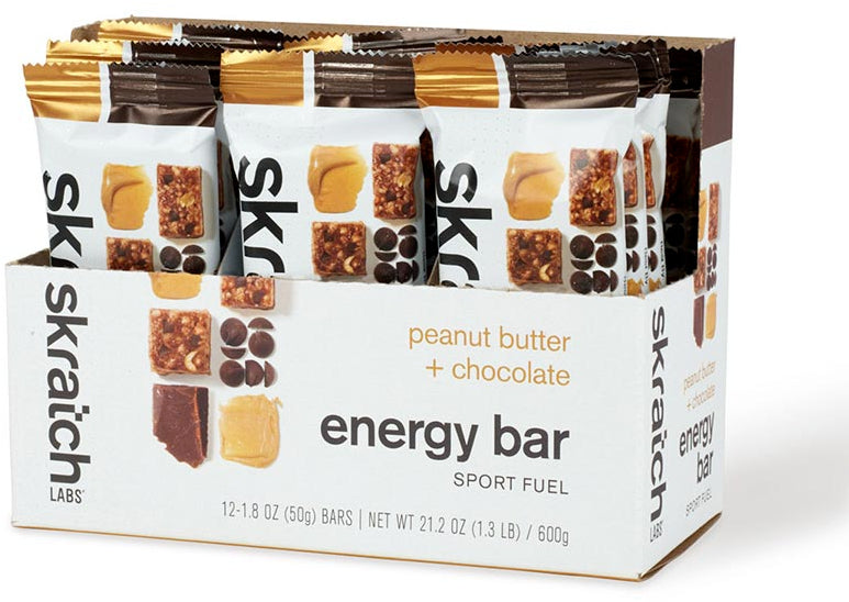 Skratch Labs - Energy Bar Sport Fuel - Peanut Butter & Chocolate