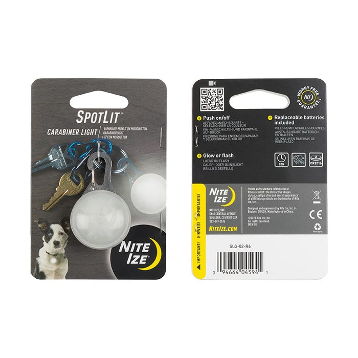 Nite Ize - SpotLit Carabiner Light - Disco