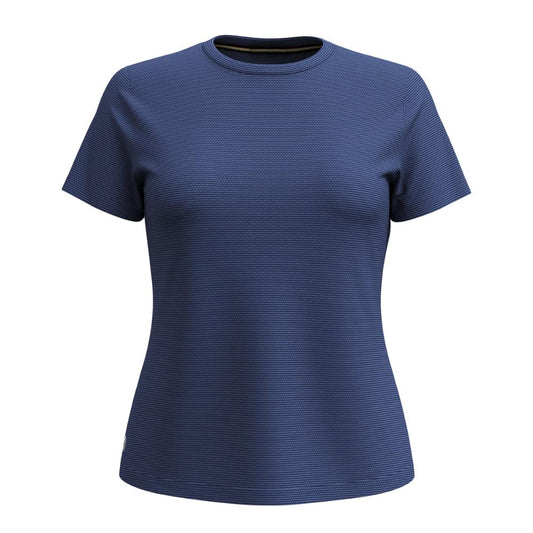 Smartwool - Active Mesh Short Sleeve - Women's - Nightfall Blue-Deep Navy