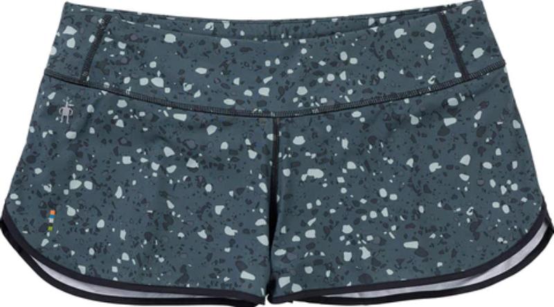 Smartwool - Merino Sport Lined Short - Women's - Black Composite Print