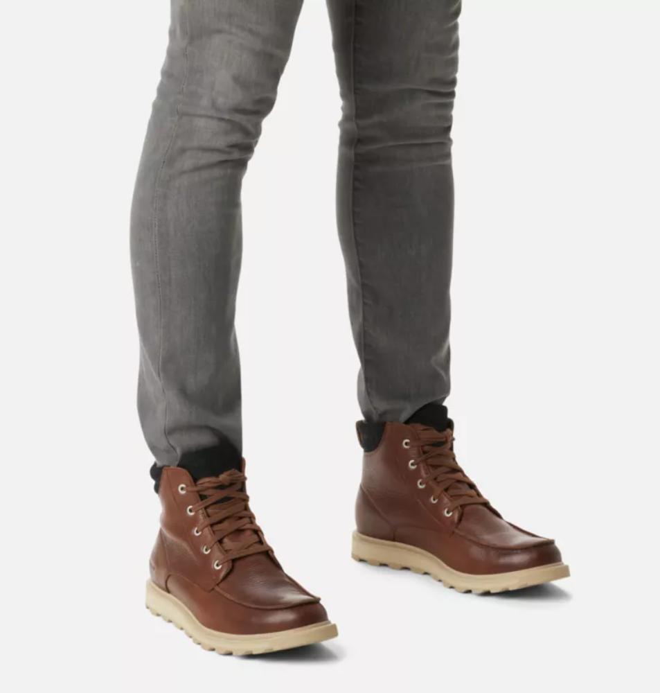 Sorel - Madson II Moc Toe Wp - Gaucho Tan/Oat