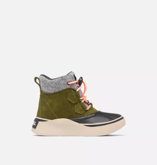 Sorel - Out N About IV Chillz Wp - Youth - Utility Green