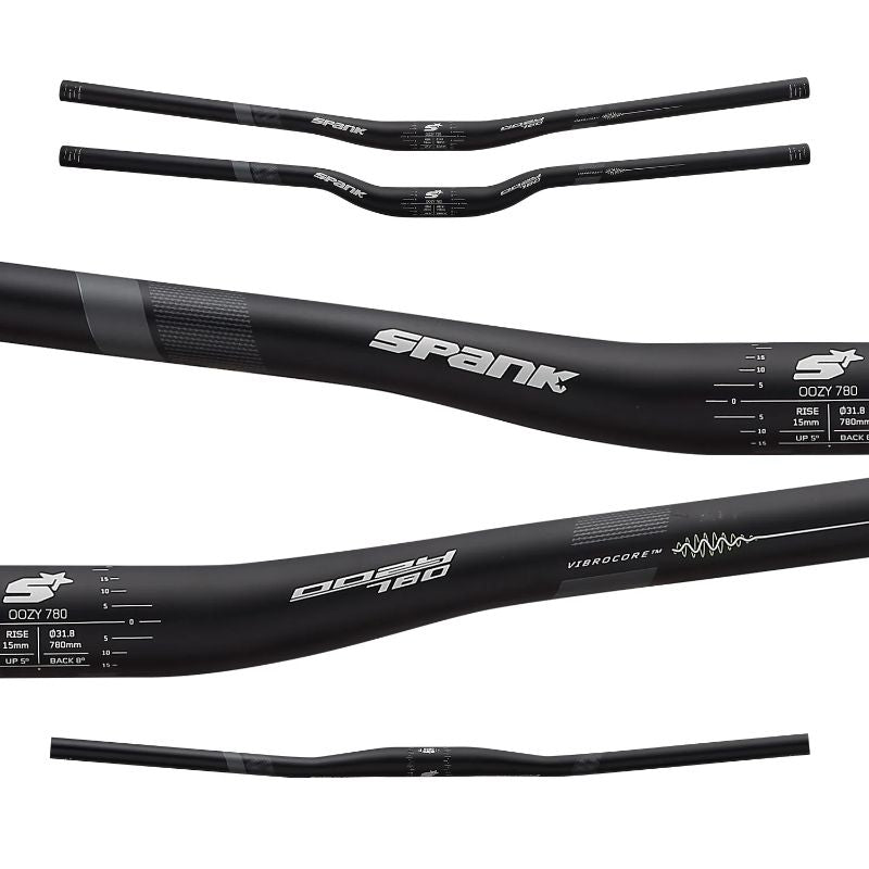 Spank - Oozy 780 Vibrocore Handlebar - Black/Grey