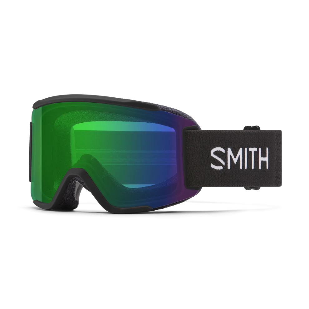 Smith - Squad S - Black; Everyday Green Mirror; Clear