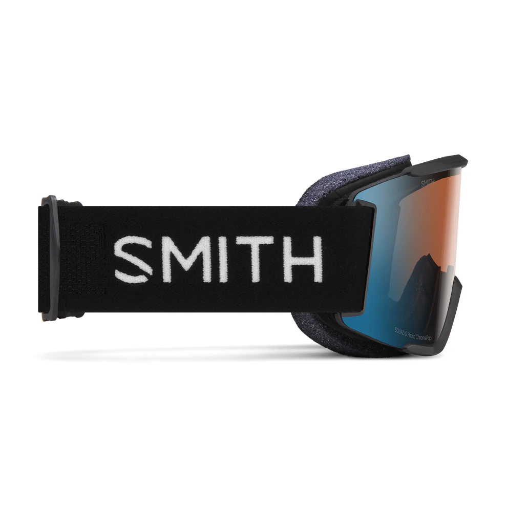 Smith - Squad S - Black; Pro Photo Blue Mirror