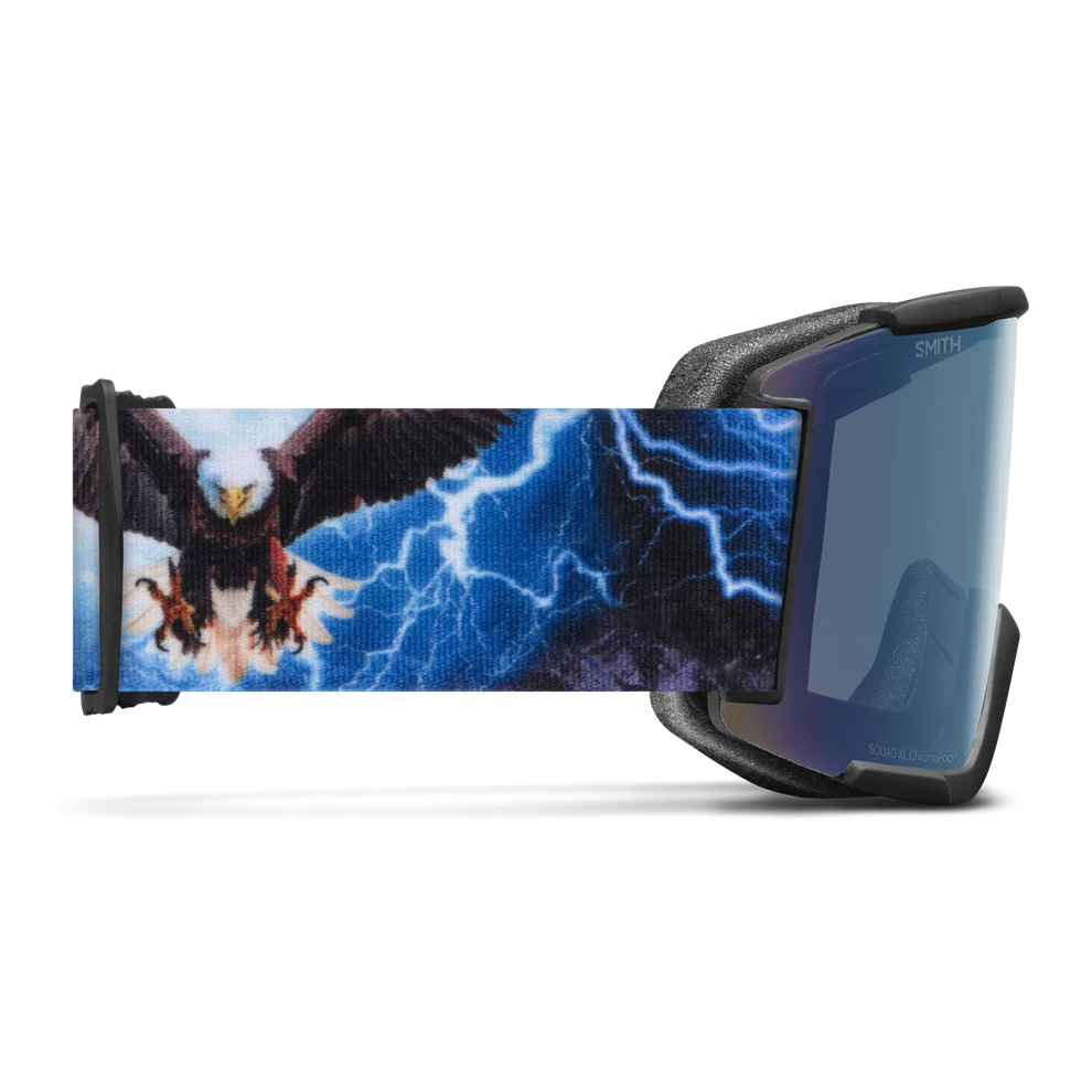 Smith - Squad XL - Open Road; Everyday Blue Mirror, Storm Blue Sensor Mirror