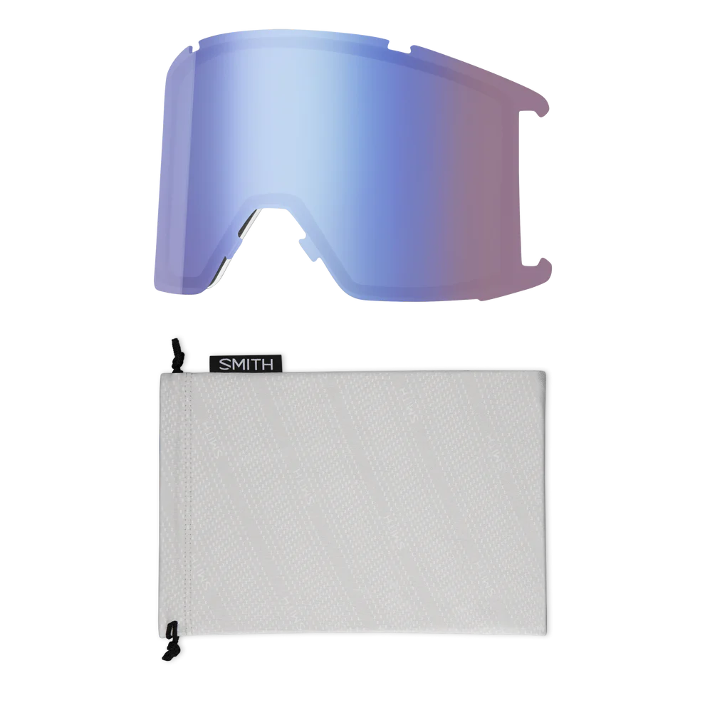 Smith - Squad XL - White Fade Out; Sun Black, Storm Blue Sensor Mirror