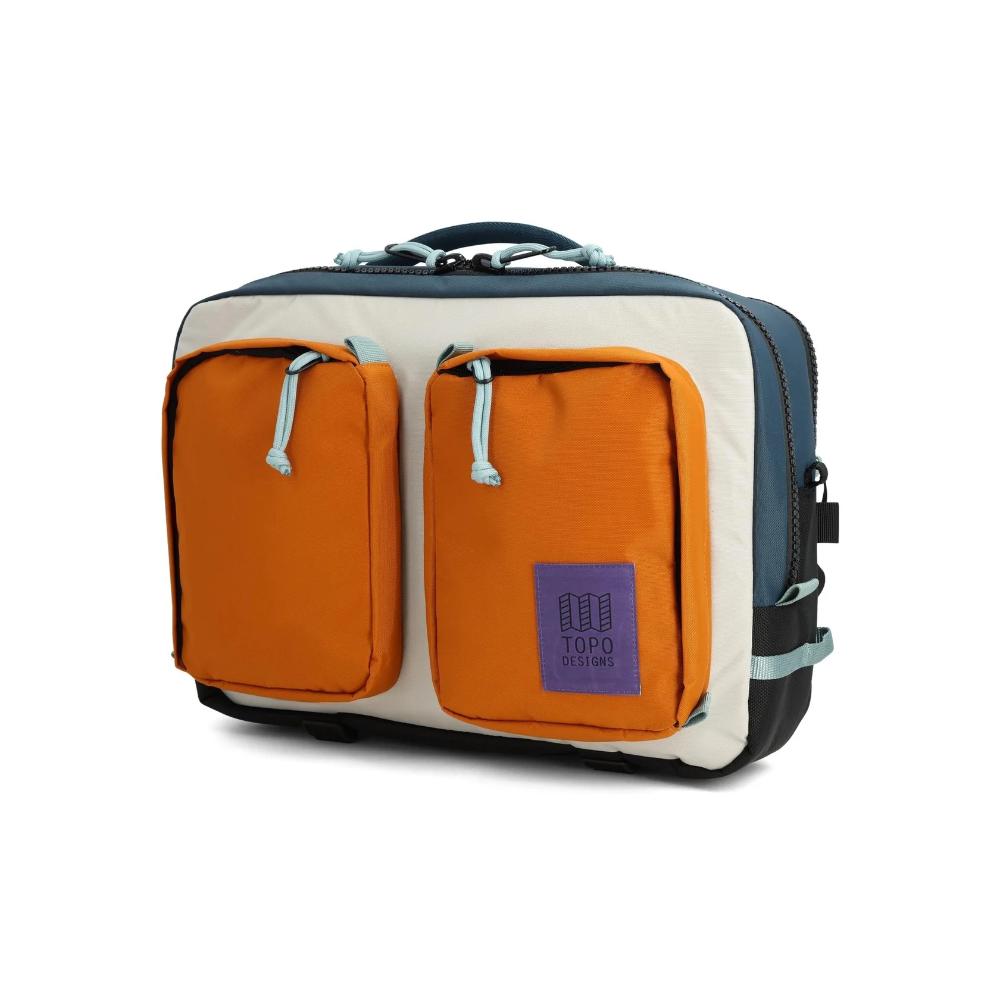 Topo Designs - Global Briefcase - Pond Blue Spice