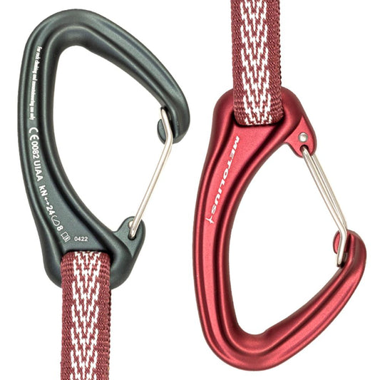 Metolius - Captive Quickdraw - 6 Crimson/Coal - Crimson/Coal