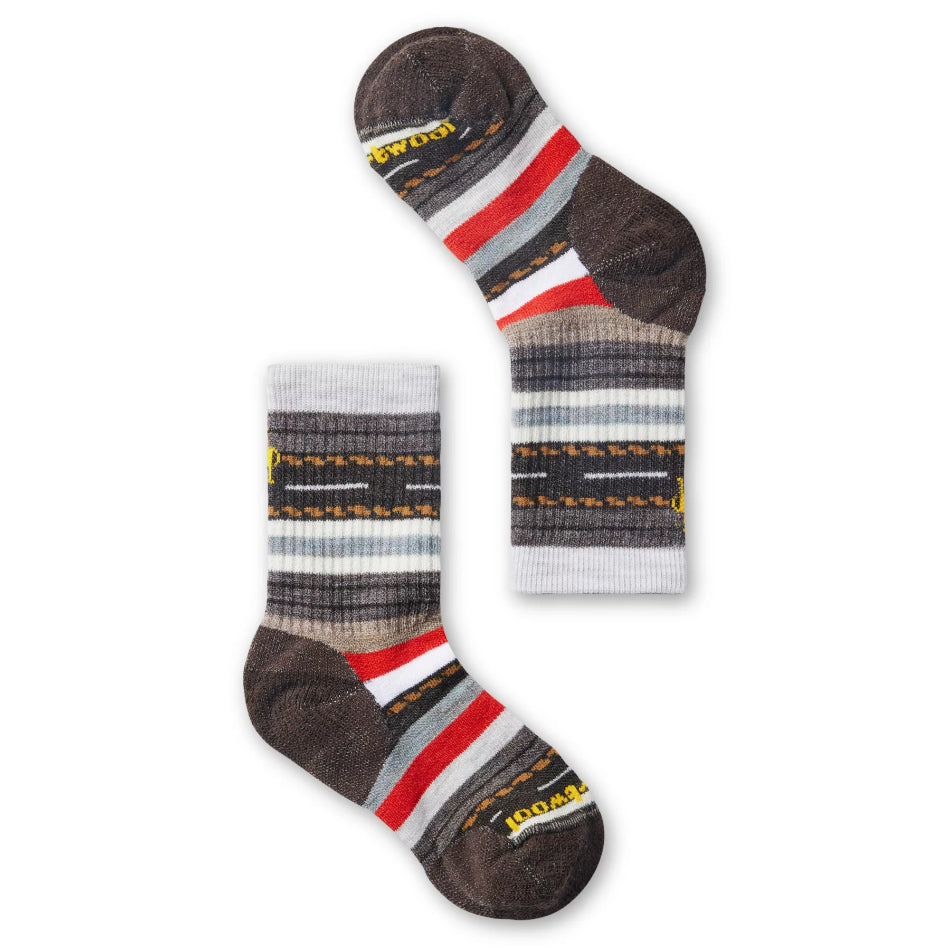 Smartwool - Hike Full Cushion Margarita Crew Socks - Kids; - Laguna Blue