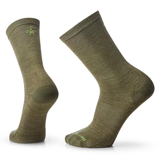 Smartwool - Everyday Anchor Line Crew Socks - Unisex - Light Gray