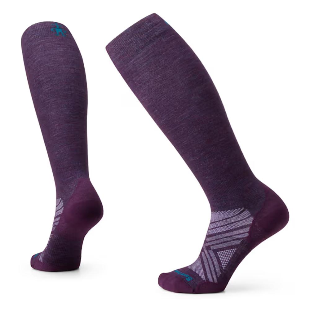 Smartwool - Ski Zero Cushion Extra Stretch Over The Calf Socks - Women's - Purple Iris