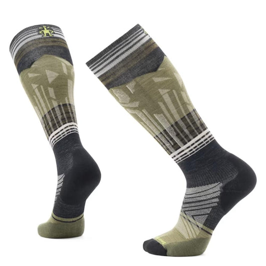 Smartwool - Ski Targeted Cushion Summit Shot OTC Socks - Men's - Charcoal