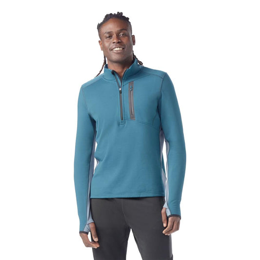 Smartwool - Active Fleece 1/2 Zip - Men’s - Twilight Blue