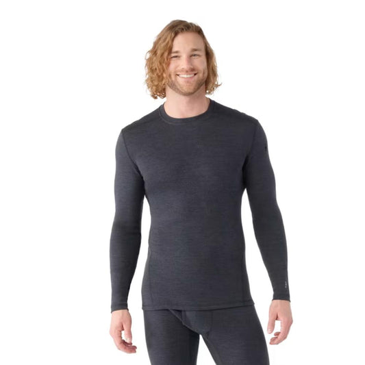 Smartwool - Classic Thermal Merino Base Layer Crew - Men's - Charcoal Heather