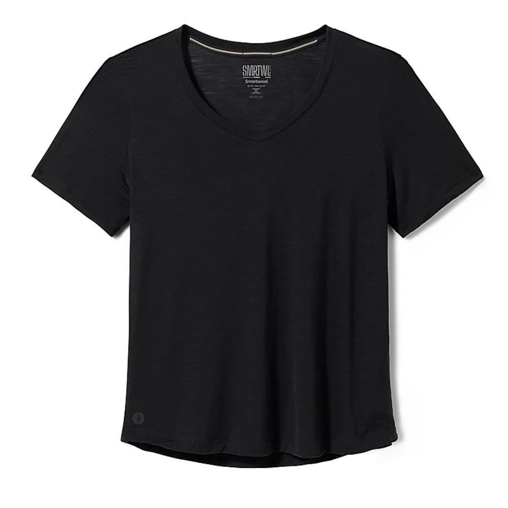 Smartwool - Active Ultralite V-Neck Short Sleeve - Women's - Black