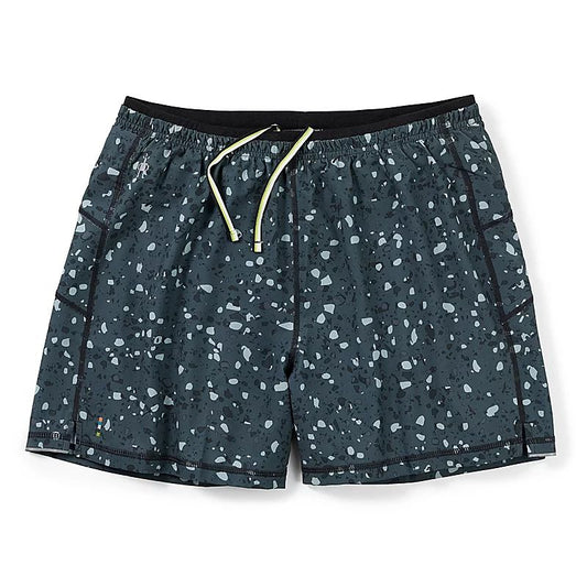 Smartwool - Mens Merino Sport Lined Short - Black Composite Print