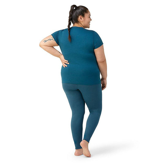 Smartwool - Merino Short Sleeve Tee Plus - Women's - Twilight Blue