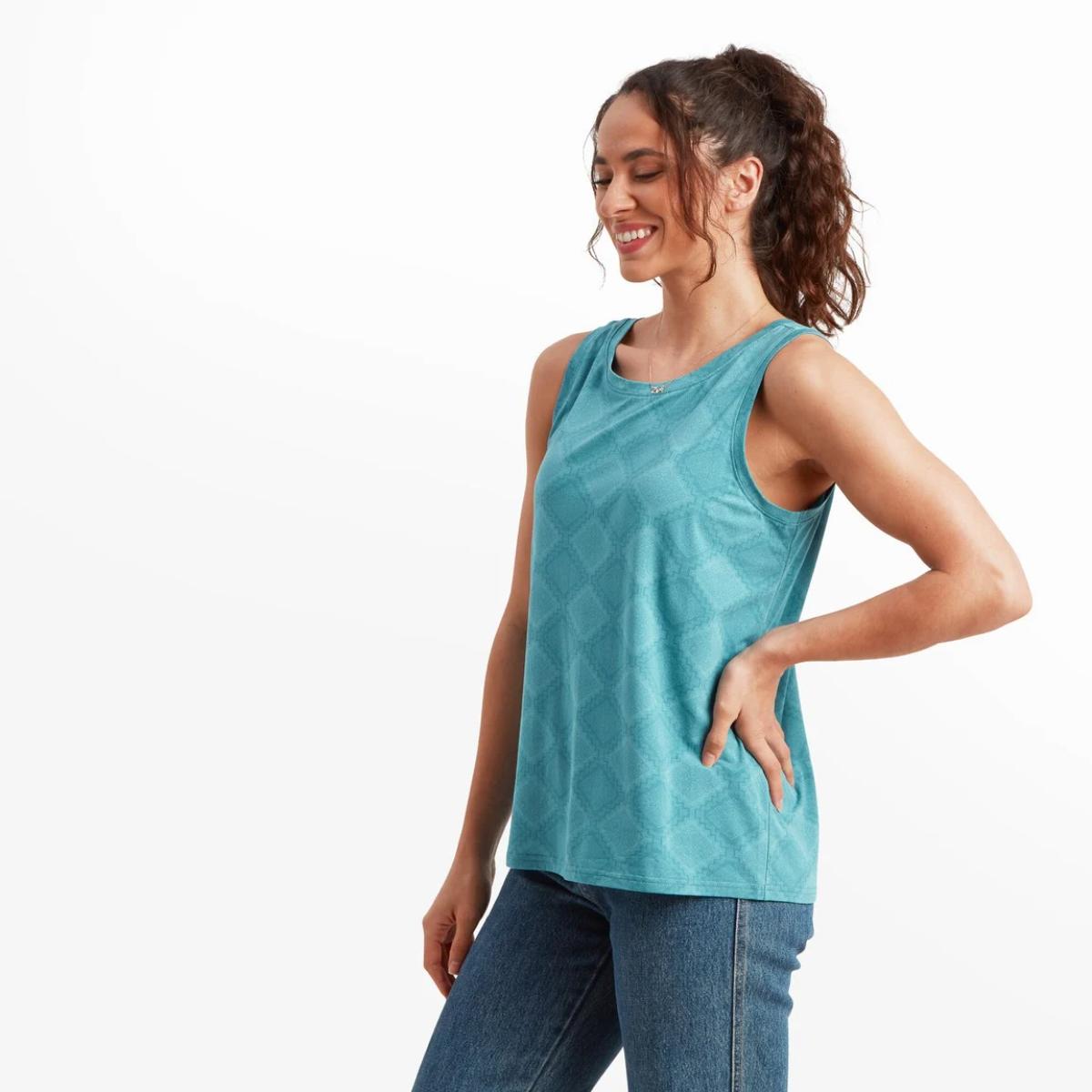 Sherpa - Neha High Neck Tank - Women's - Light Hydra Barely There