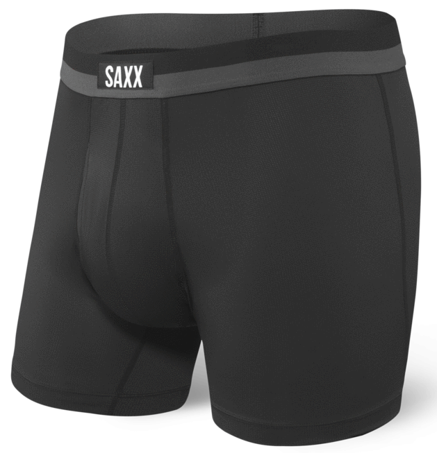 Saxx - Sport Mesh Boxer Brief Fly - Men's - Checkerboard- Black
