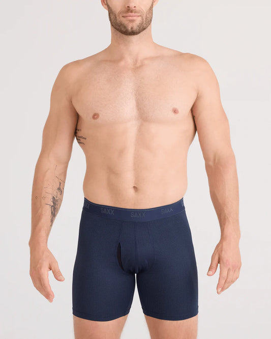 Saxx - Quest Quick-Dry Mesh Boxer Brief Fly - Maritime