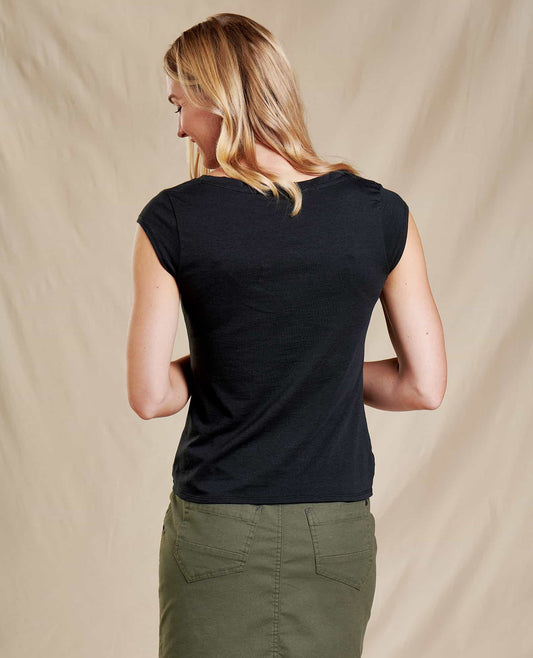 Toad and Co - Women's Anza Short Sleeve Shirt - High Tide
