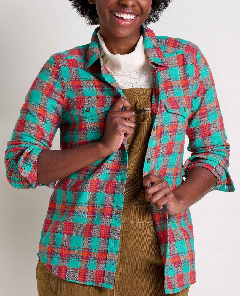 Toad and Co - Re-Form Flannel Long Sleeve Shirt - Arcadia Plaid