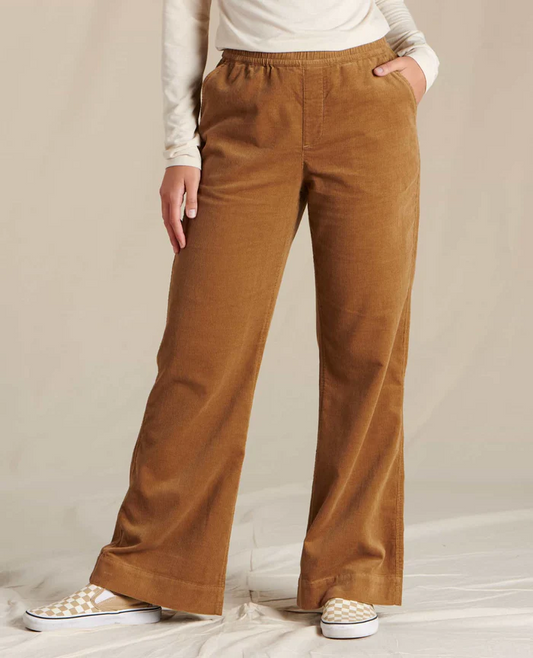 Toad and Co - Scouter Cord Pull-On Pant - Women's - Honey Brown