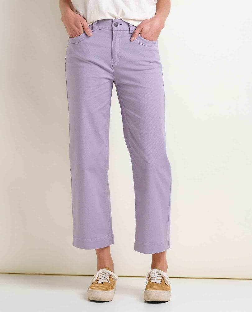 Toad and Co - Earthworks Wide Leg Pant - Epidote