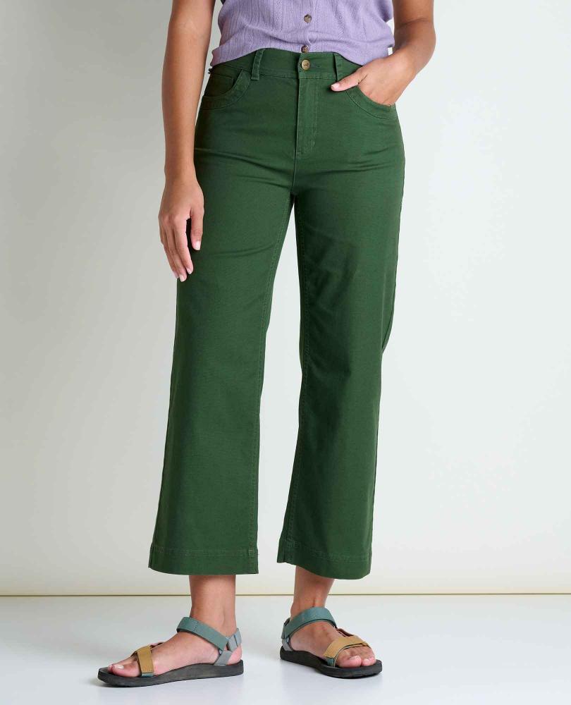 Toad and Co - Earthworks Wide Leg Pant - Epidote