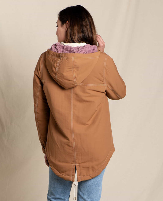 Toad and Co - Forester Pass Sherpa Parka - Women's - Adobe