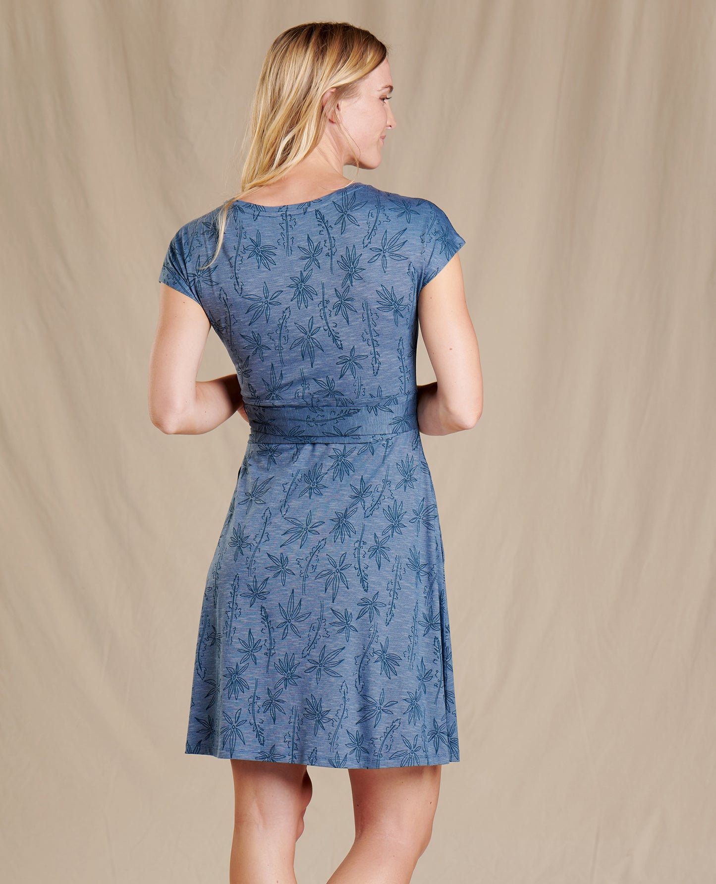Toad and Co - Cue Wrap Short Sleeve Dress - Women's