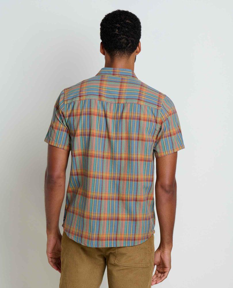Toad and Co - Airscape Short Sleeve Shirt - Aster Plaid