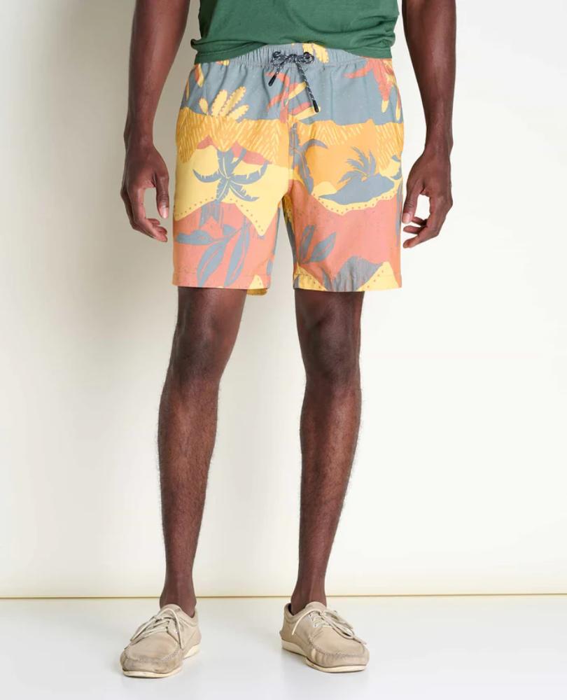 Toad and Co - Boundless Pull-On Short - Men's - Sundown Floral Print