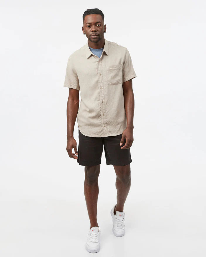 Tentree - Hemp Button Front Shortsleeve Shirt - Men's