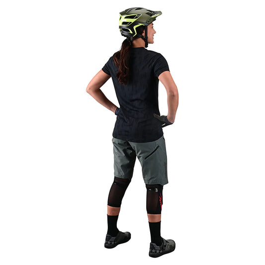 Troy Lee Designs - Womens Lilium Short Sleeve Jersey - Rugby Black