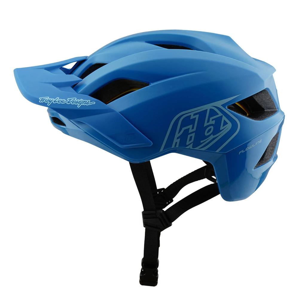 Troy Lee Designs - Youth Flowline Helmet W/Mips - Gray/Gold